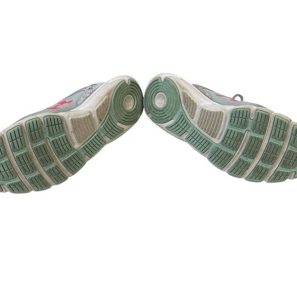 Under Armour Womens US Size 11 Gray Pink Lace Up Athletic Running Tennis Shoes - Picture 4 of 5